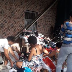 Ajuda às vítimas das chuvas