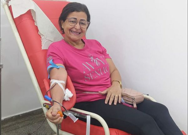 Mulheres de Cáceres (MT) participam de ação para doação de sangue