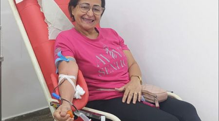 Mulheres de Cáceres (MT) participam de ação para doação de sangue