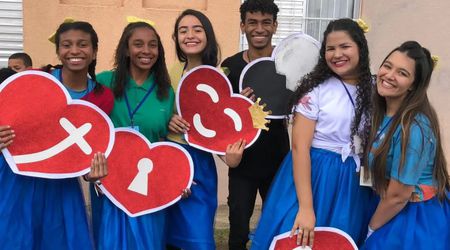 Entrega de donativos no Rio de Janeiro