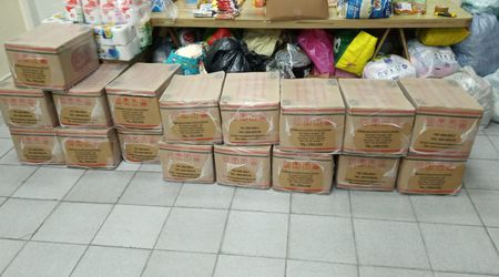 Ajuda às vítimas das chuvas