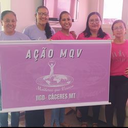 Mulheres de Cáceres (MT) participam de ação para doação de sangue